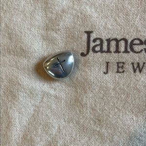 James Avery retired Bean Pendant with cross